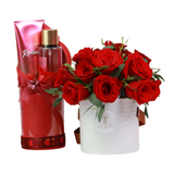 Mini Bliss in Box with Gift Roses Wed and Wed Flowers LLC