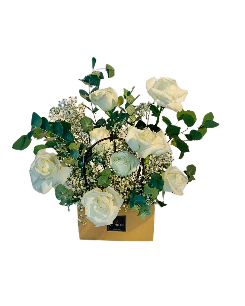 Snow Fresh flower - Wed and Wed Flowers LLC