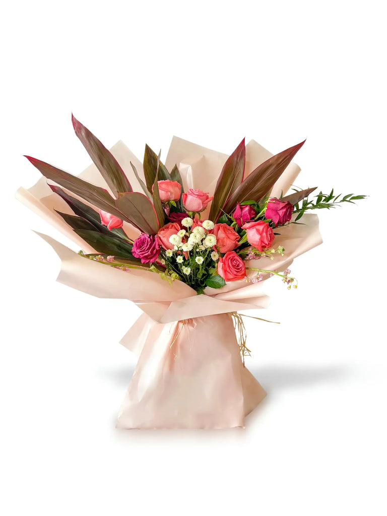 Pink Summer Fresh Bouquet - Wed and Wed Flowers LLC