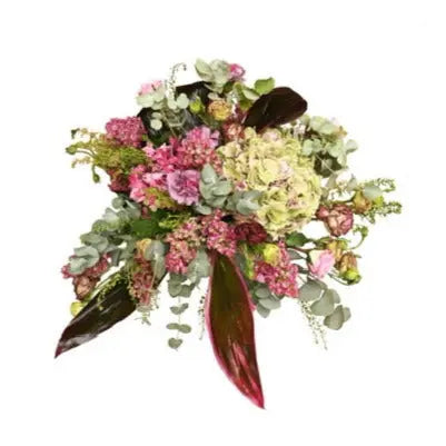 Cascading Classical Green Bridal Bouquet - Wed and Wed Flowers LLC