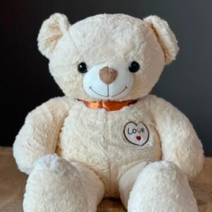 Off white Standing Teddy bear
