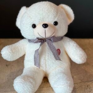 White color standing Teddy bear