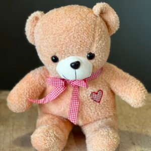Beige color standing Teddy bear